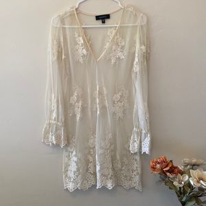 Karen Kane lace shift dress